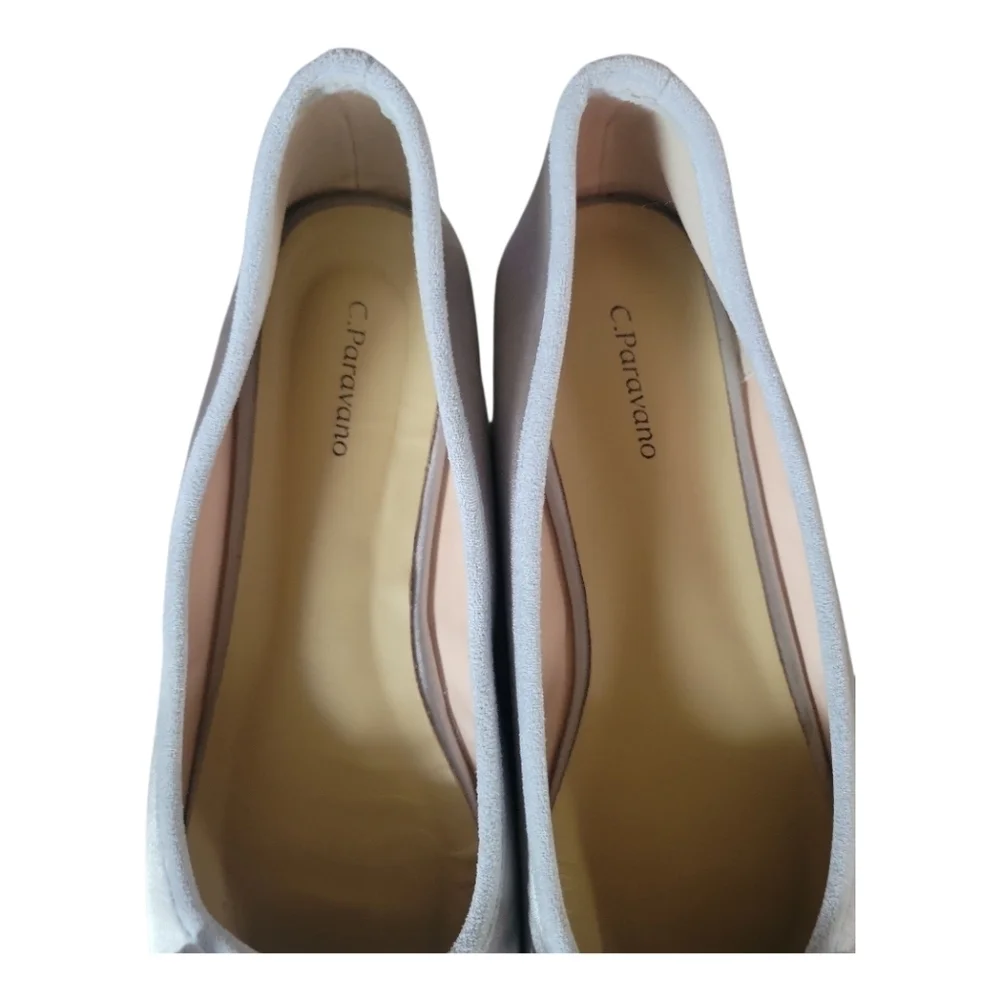 C.Paravano Women's With Bowknot Casual Slip On Comfortable Ballet Flats 41